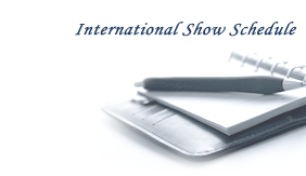 2009 International Show Schedule